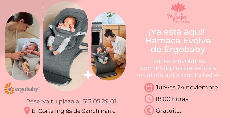 Imagen del evento Presentación de Hamaca Evolve de Ergobaby